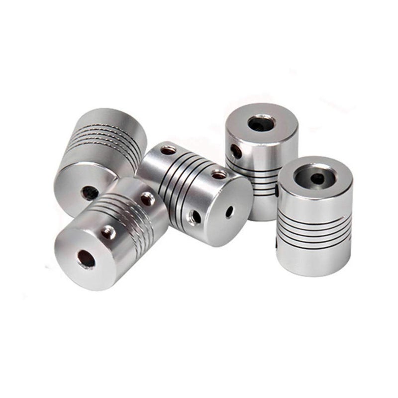 Aluminum Alloy Flexible Shaft Coupling 5PCS Set For 3D Printer Stepper Motor - Image 5